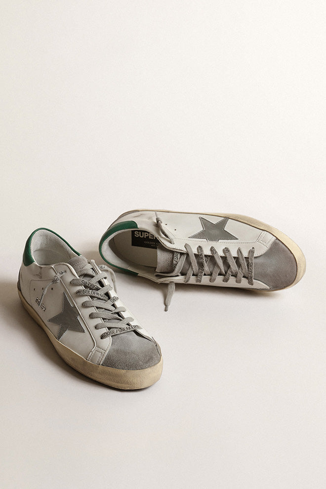 Zapatillas Golden Goose Super-Star Leather Upper And Heel Suede Toe Hombre