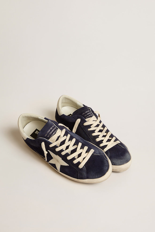 Zapatillas Golden Goose  Super Star Suede Upper Leather Hombre