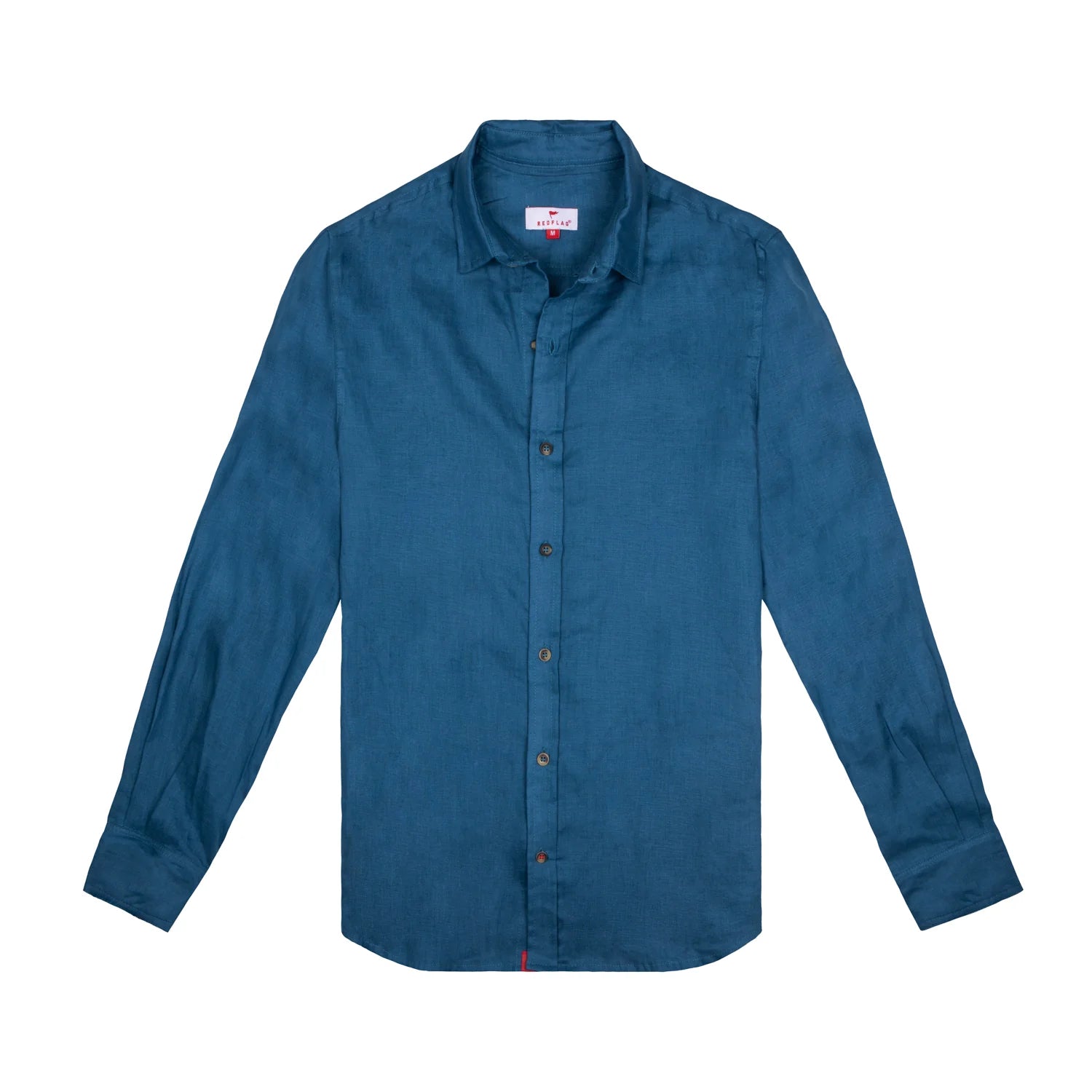 Camisa Lino Azul Marino