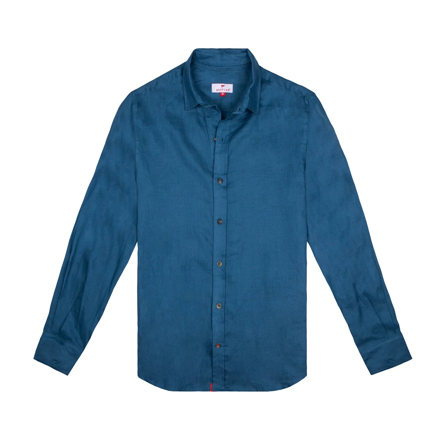 Camisa Lino Azul Marino