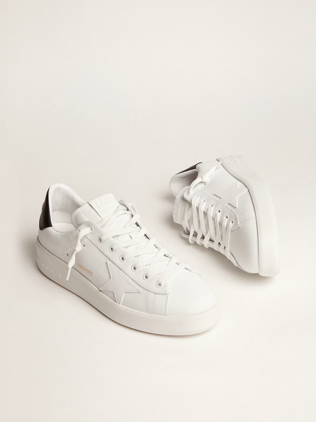 Zapatillas Golden Goose Pure Star Leather Upperleather Upper And Heel Hombre