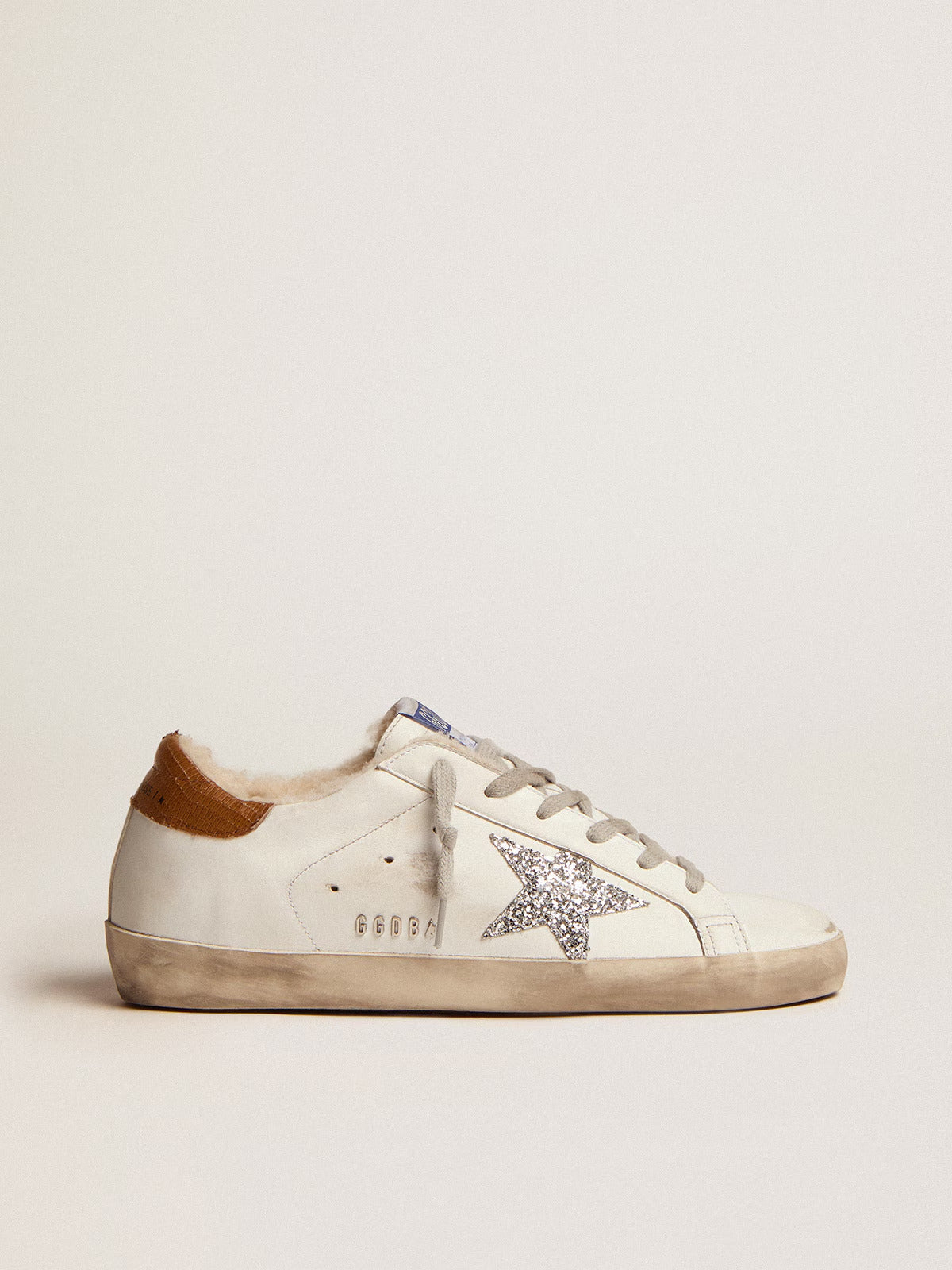 Zapatillas Golden Goose Super-Star Con Forro De Shearling Mujer