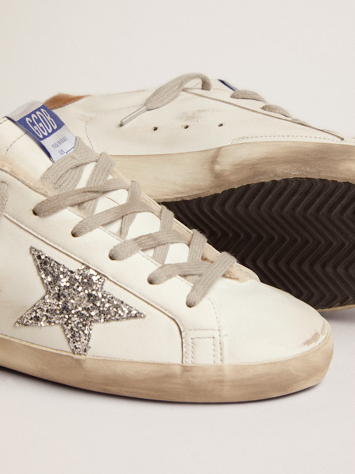 Zapatillas Golden Goose Super-Star Con Forro De Shearling Mujer