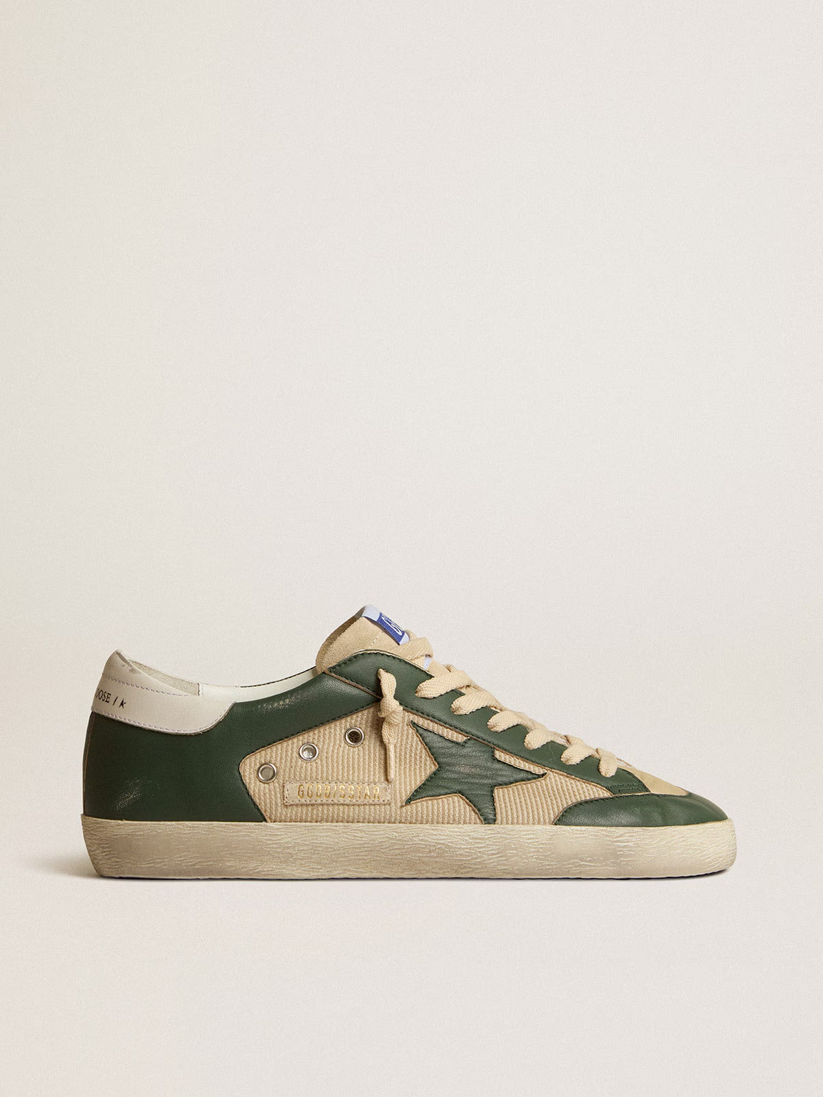 Zapatillas Golden Goose Super-Star Net And Nappa Upper Nylon Hombre