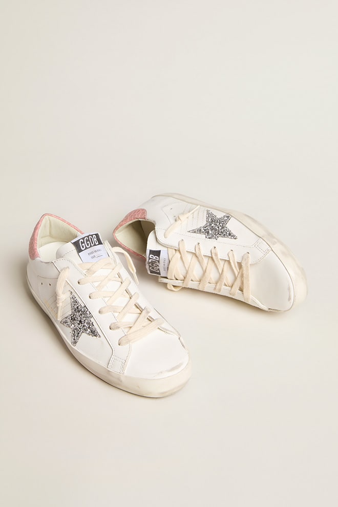 Zapatillas Golden Goose Superstar Leather Glitter Star Coco Print