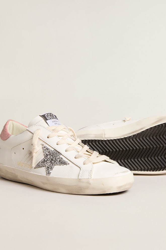 Zapatillas Golden Goose Superstar Leather Glitter Star Coco Print