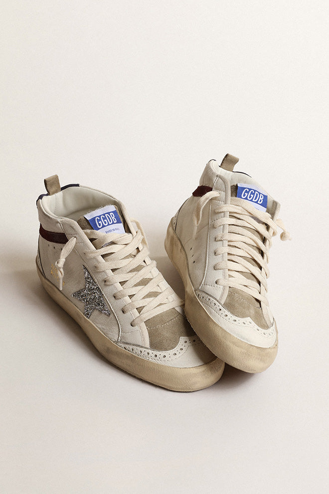 Zapatillas Golden Goose Mid Star Nappa Upper Toe Mujer