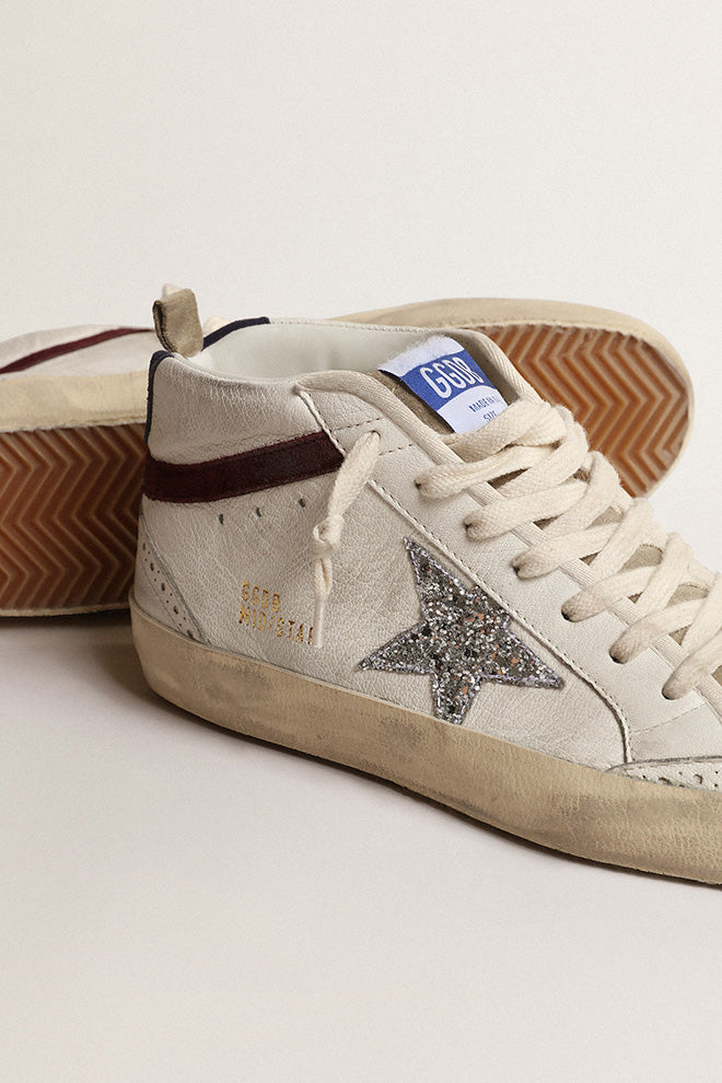 Zapatillas Golden Goose Mid Star Nappa Upper Toe Mujer