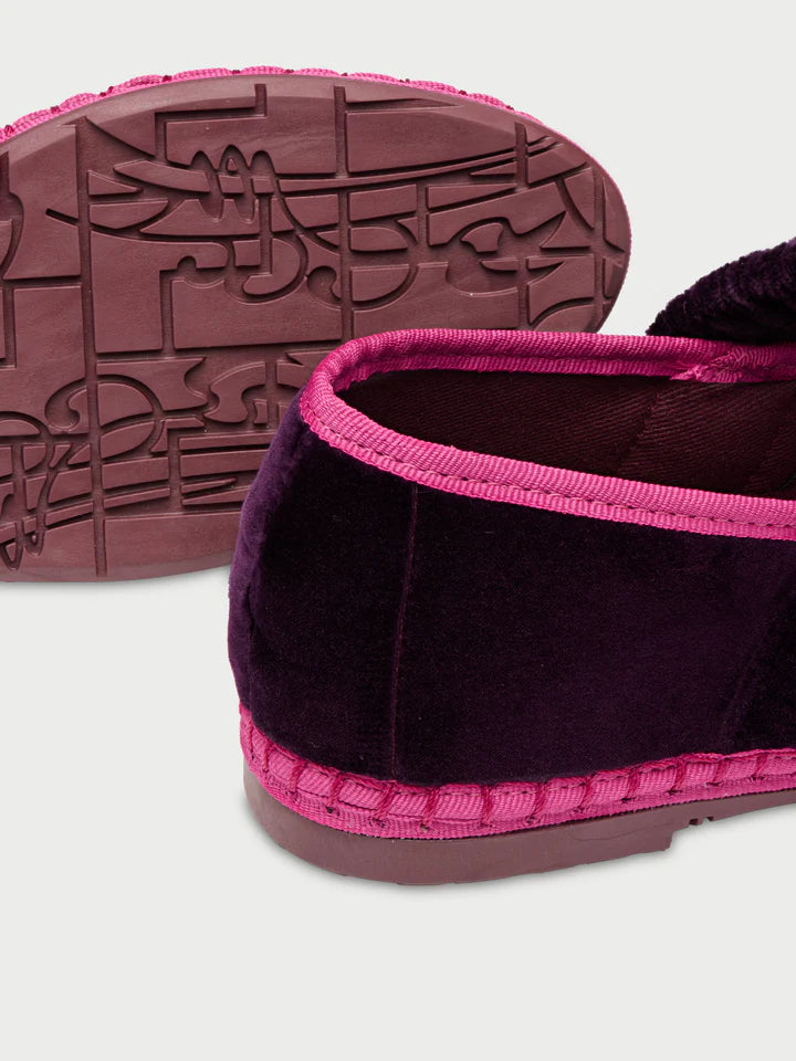 Ballerinas Mafalda Velvet Deep