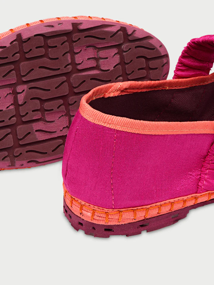 Ballerinas Mafalda Seda Fuchsia