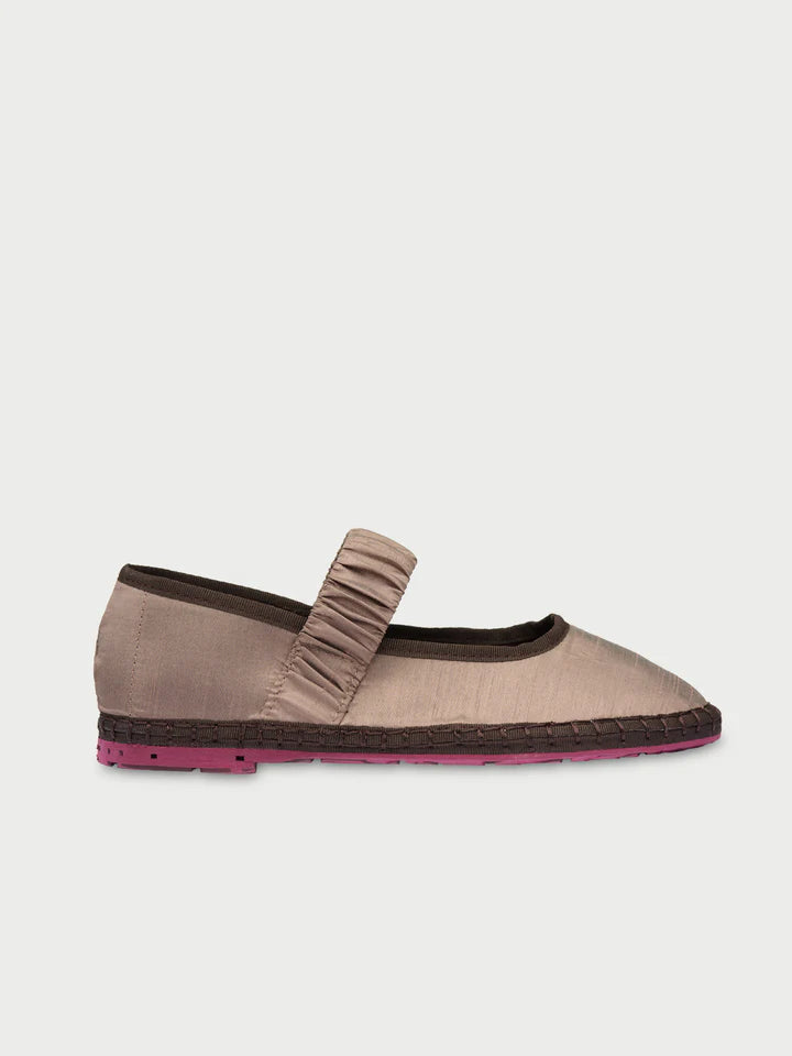 Ballerinas Mafalda Seda Silver