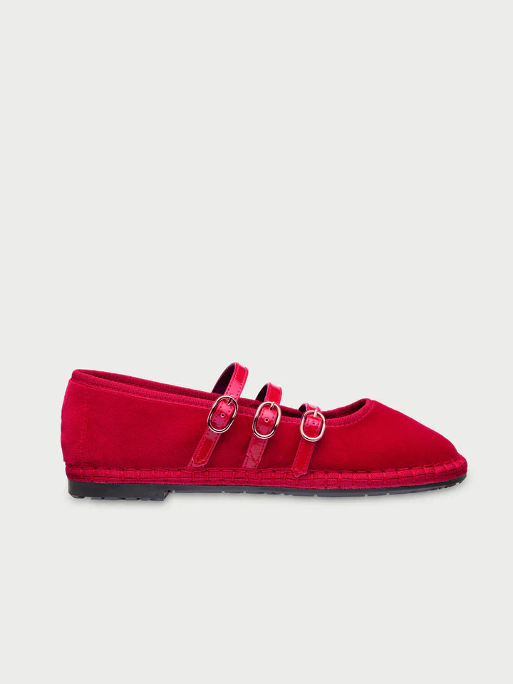 Ballerinas Mary Jane Mina Red