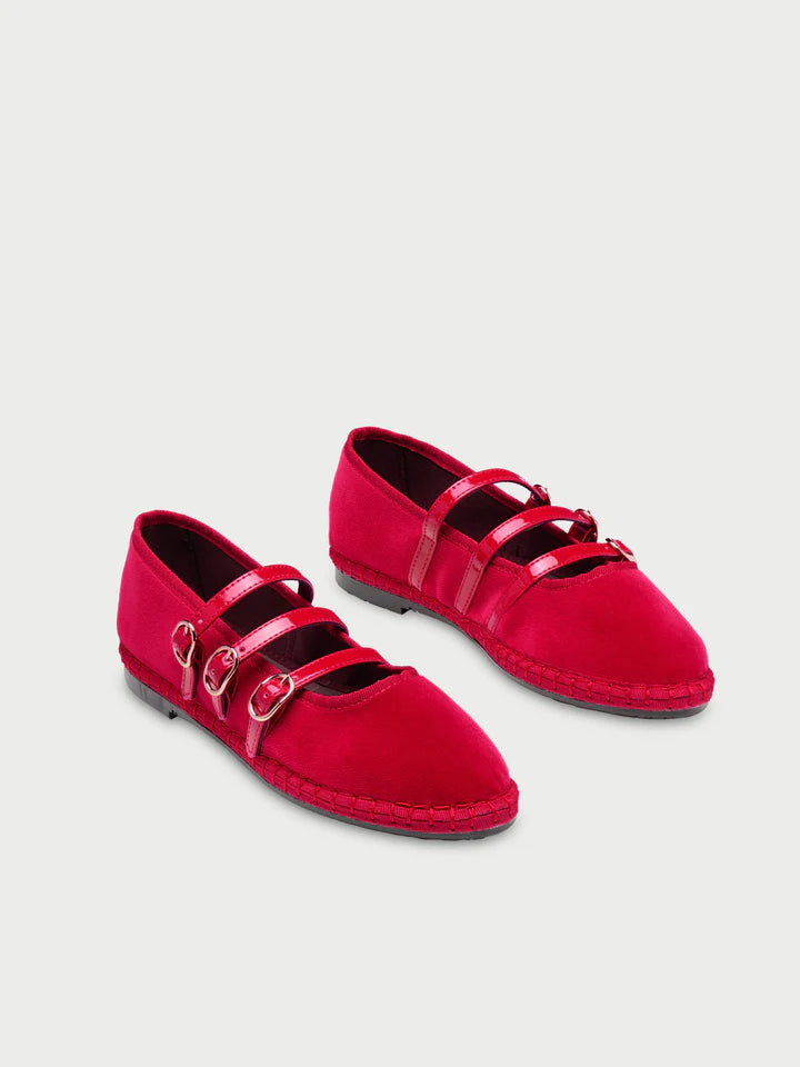 Ballerinas Mary Jane Mina Red