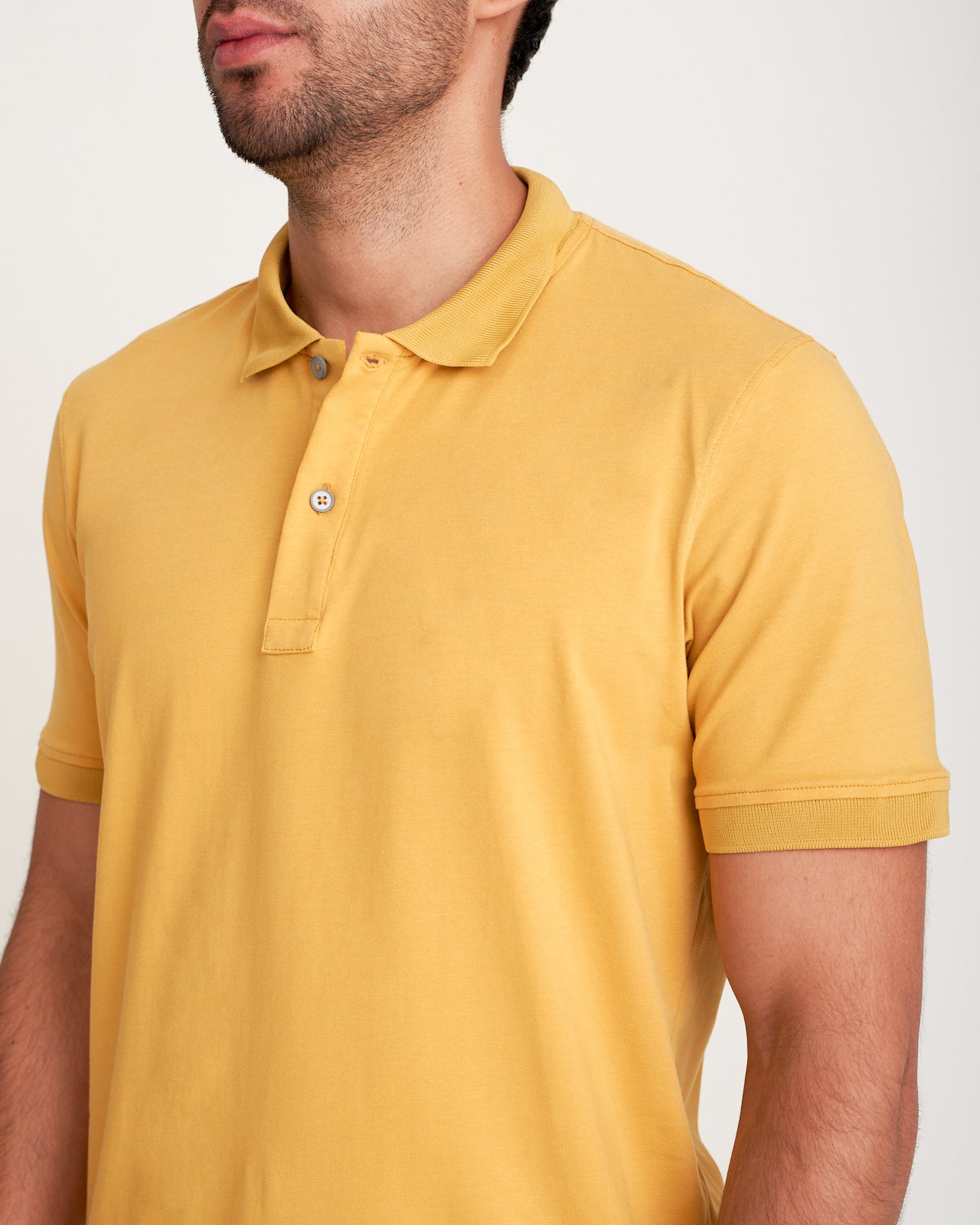 Camiseta Polo Sin Bolsillos Algodón