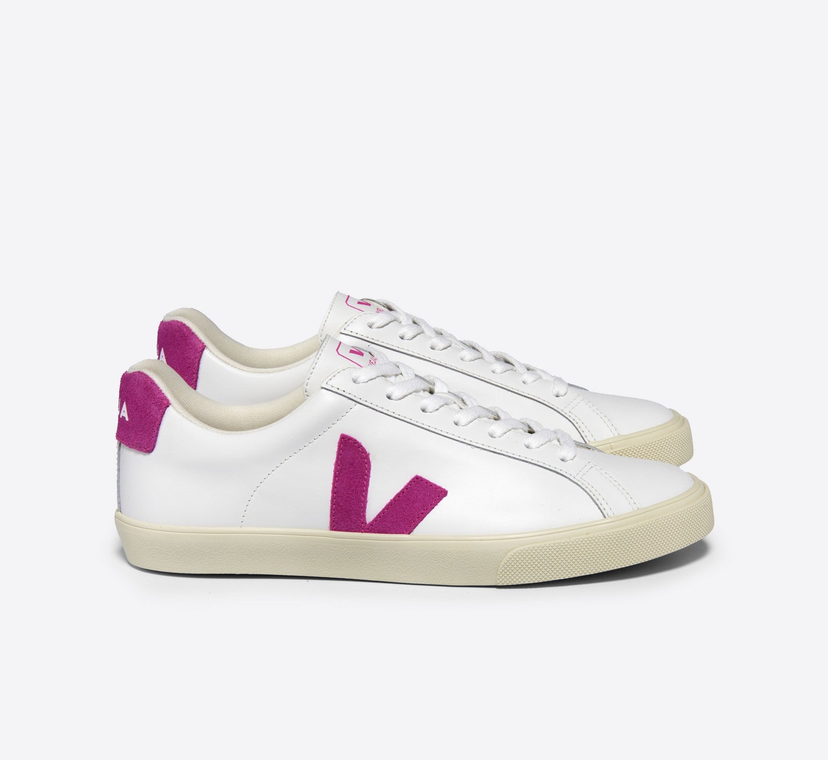 Zapatillas Veja De Mujer Esplar Leath Ultraviolet