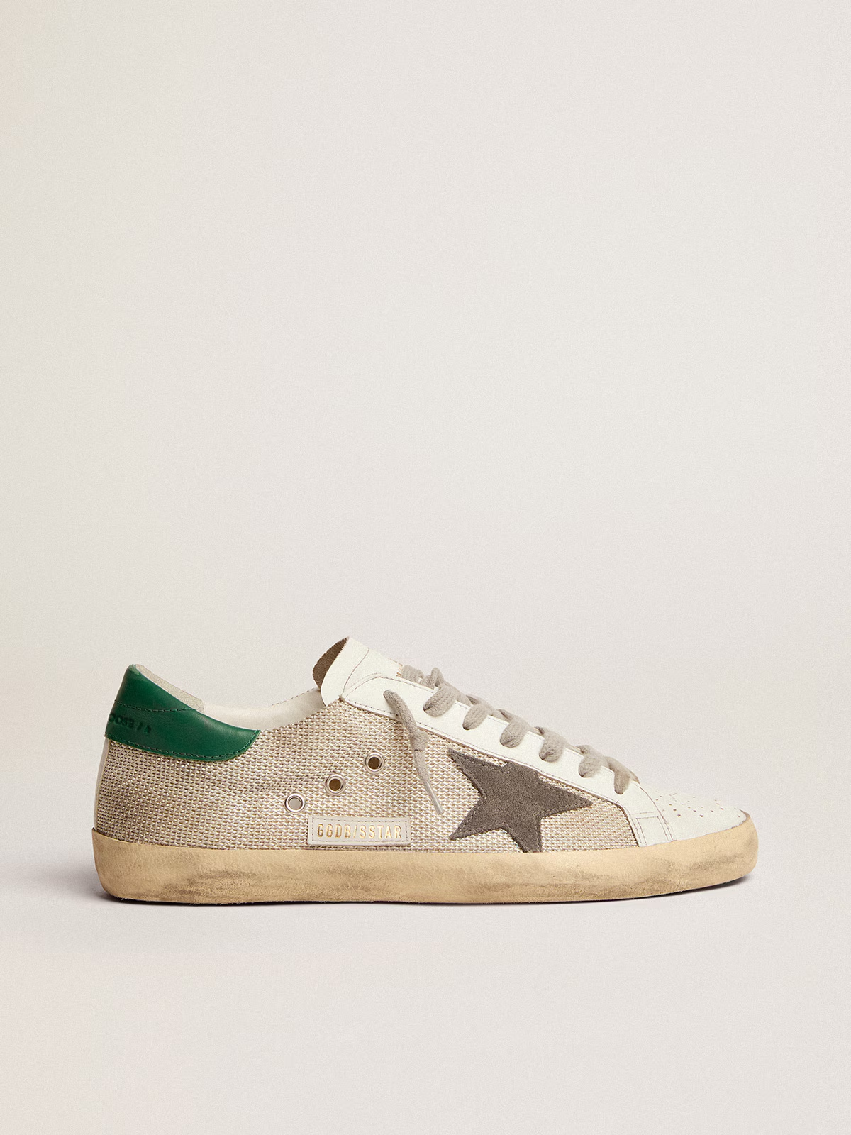 Zapatillas Golden Goose Super-Star Net Upper Forated Leather Hombre