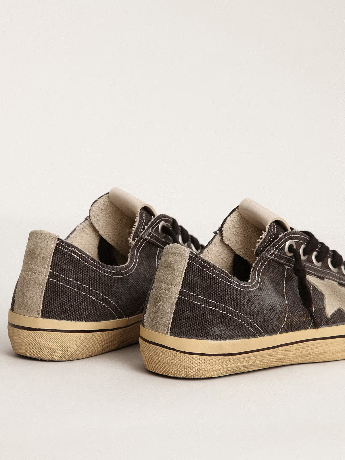 Zapatillas Golden Goose V-Star 2 Canvas Embroidery Suede Star List Mujer