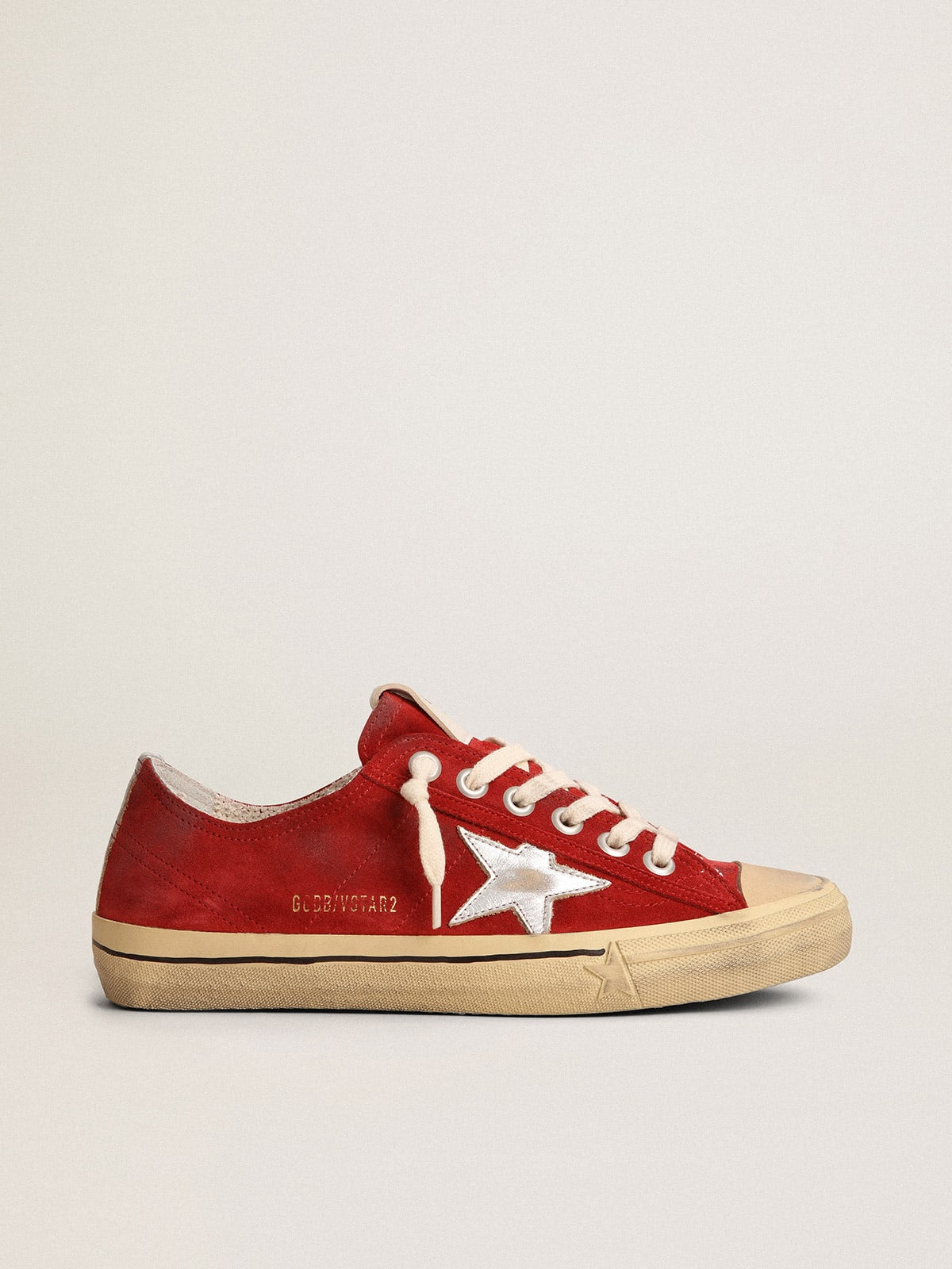 Zapatillas Golden Goose V Star 2 Suede Upper Laminated Star List Mujer