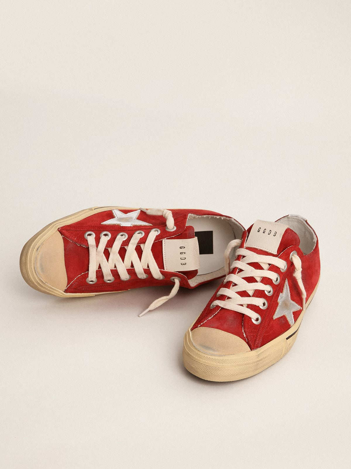 Zapatillas Golden Goose V Star 2 Suede Upper Laminated Star List Mujer