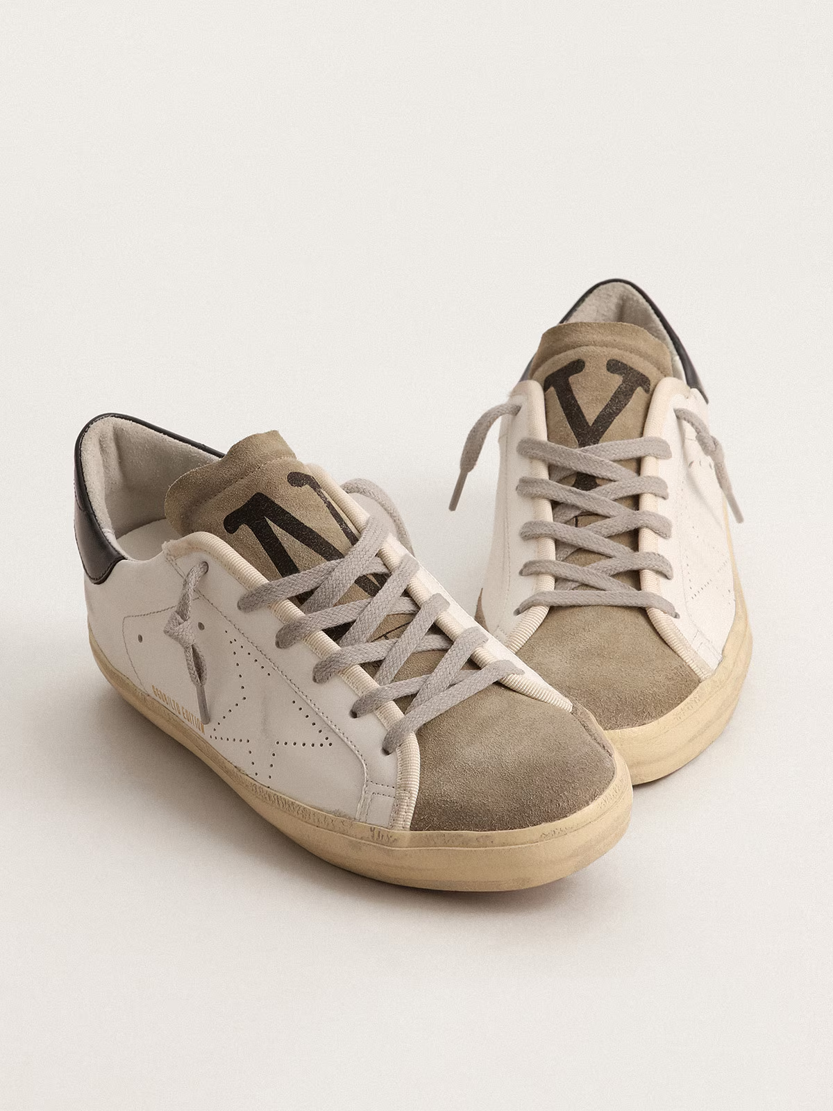 Zapatillas Golden Goose Super-Star Skate Leather Upper And Heel Suede Hombre