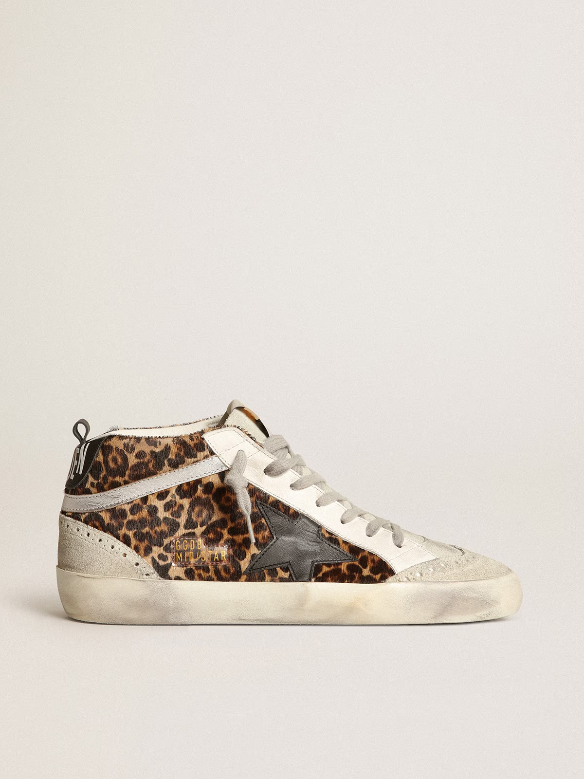 Zapatillas Golden Goose Mujer  Mid Star Leopard