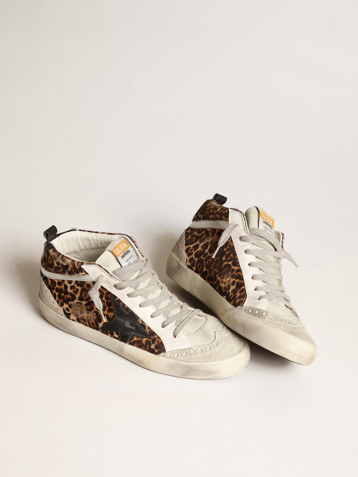 Zapatillas Golden Goose Mujer  Mid Star Leopard