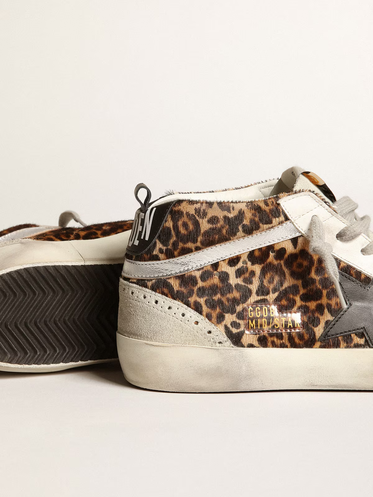 Zapatillas Golden Goose Mujer  Mid Star Leopard