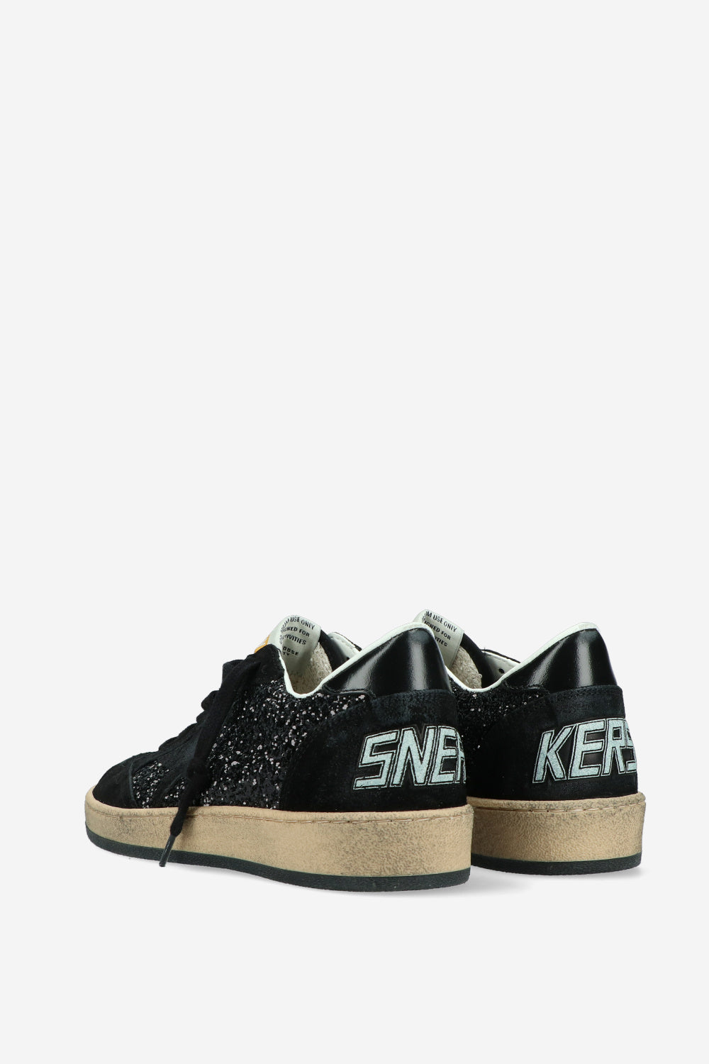 Zapatillas Golden Goose Ballstar Glitter Nylon Suede Starspur Mujer