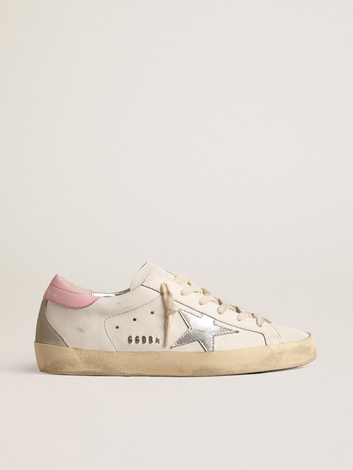 Zapatillas Golden Goose Mujer Super-Star Leather Upper Laminated Star Suede