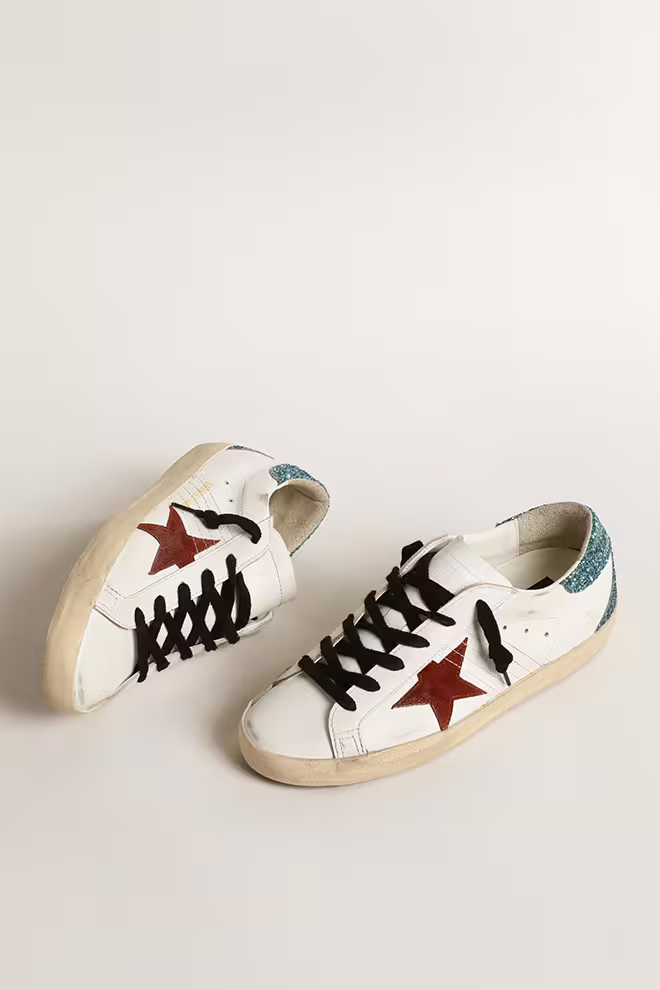 Zapatillas Golden Goose Mujer Super-Star  Leather Upper