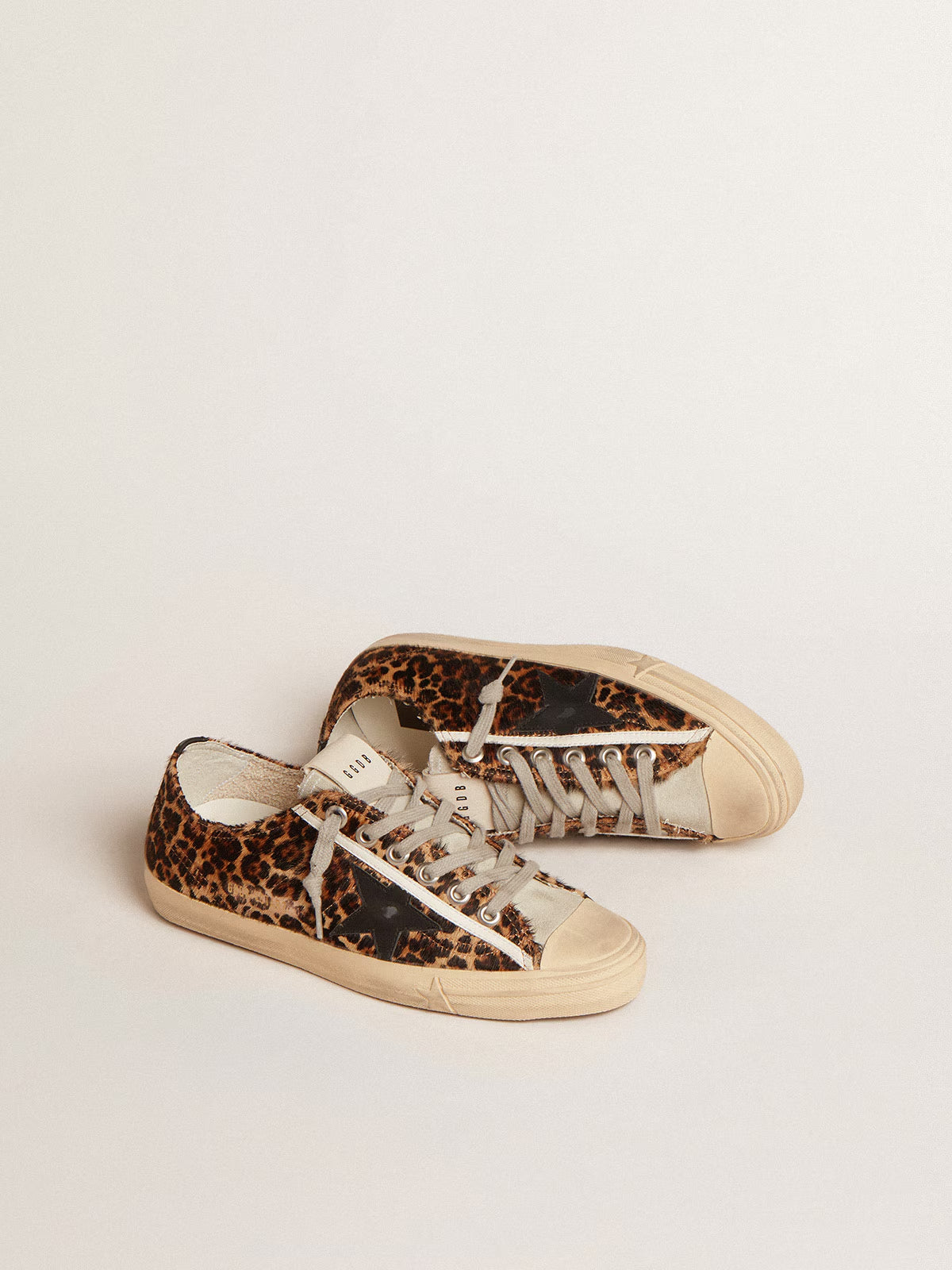 Zapatillas Golden Goose V-Star 2 Leopard Hrsy Rubr Leath Star List