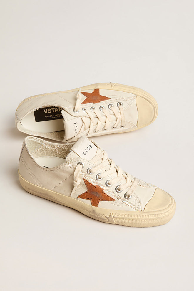 Zapatillas Golden Goose V-Star 2 Rubber Leather Upper Star List Mujer