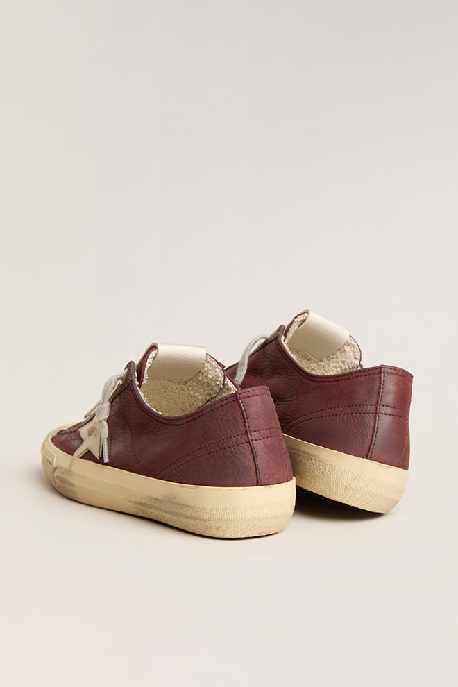 Zapatillas Golden Goose V-Star 2 Rubber Toe Leather Upper And Star Mujer