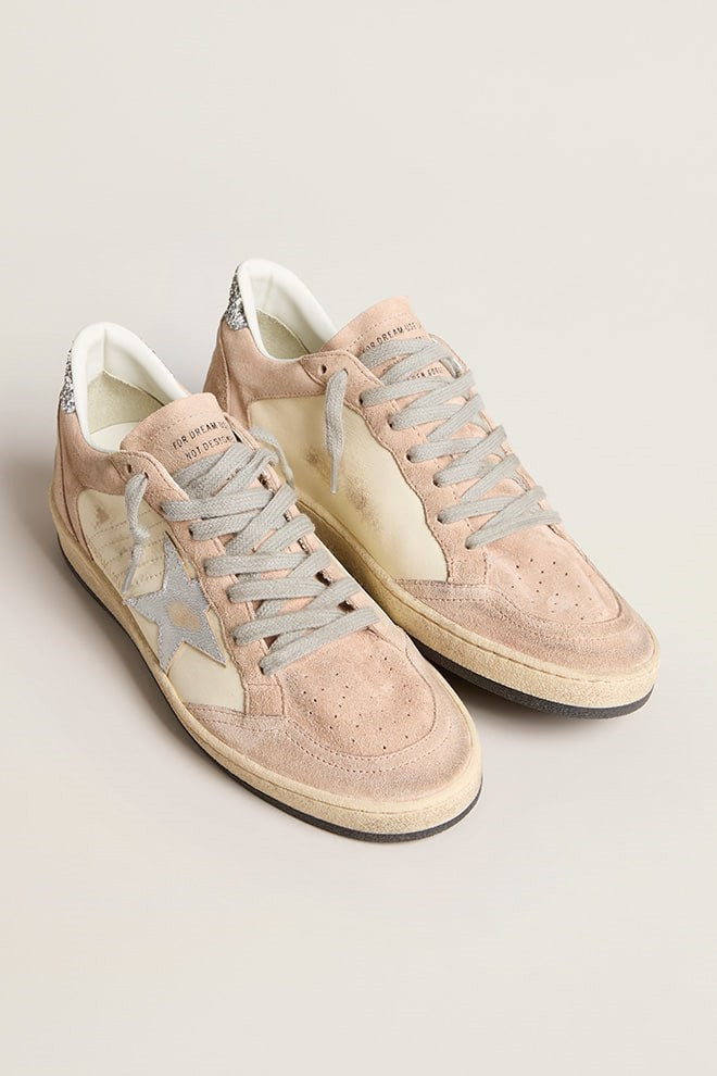 Zapatillas Golden Goose Ballstar Nappa And Suede Upper Laminated Star