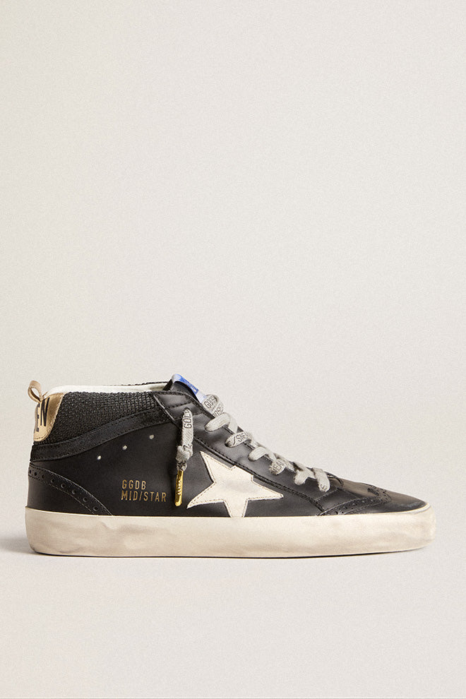 Zapatillas Golden Goose Mid Star 2Q Leath Net Star Lamn Suede Wave