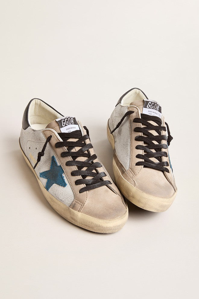 Zapatillas Golde Goose Super Star Leather Suede Canvas Star Hombre