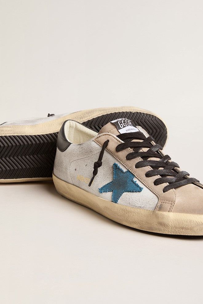 Zapatillas Golde Goose Super Star Leather Suede Canvas Star Hombre