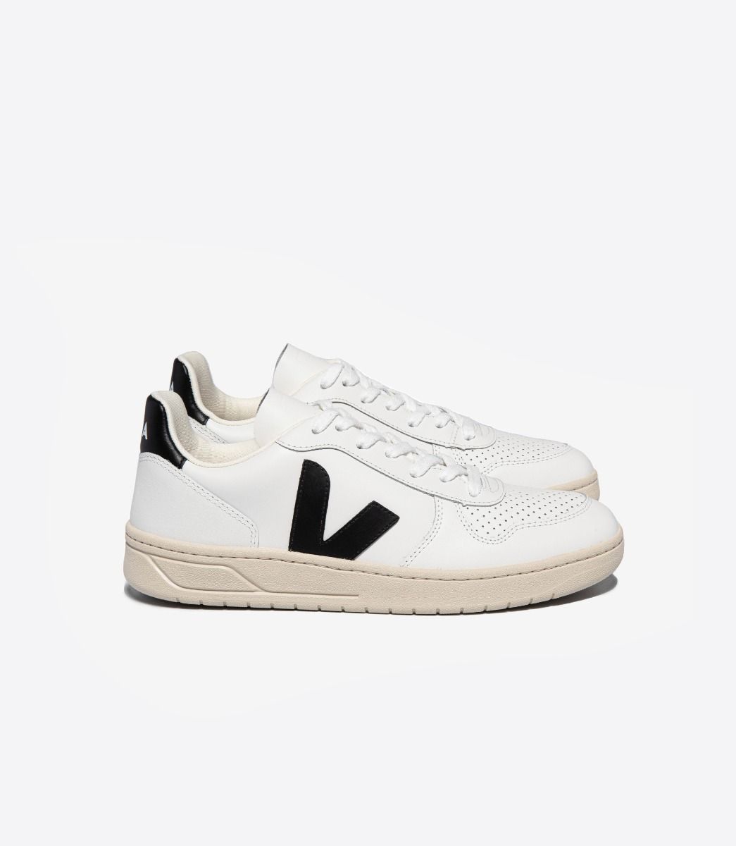 Zapatillas Veja V-10 Leath Mujer