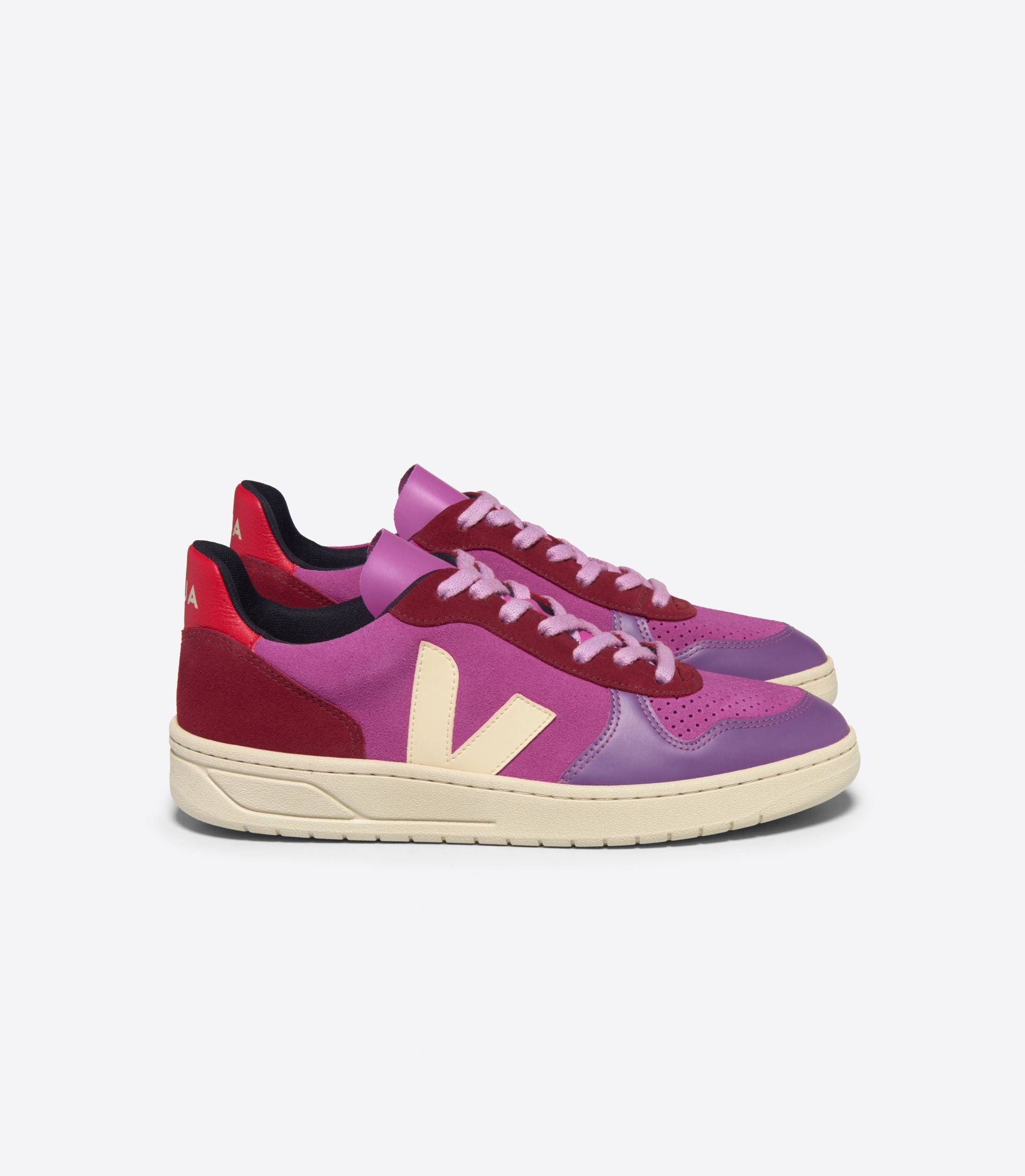 Tenis Veja V-10 Suede Mujer