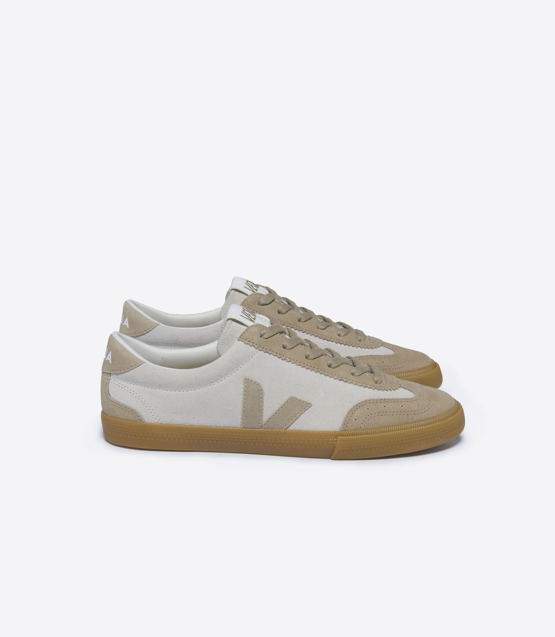 Zapatillas Veja Volley Suede Natural Sahara Mujer