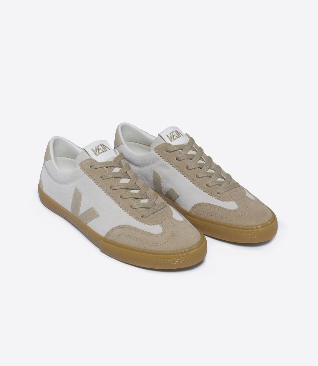 Zapatillas Veja Volley Suede Natural Sahara Mujer