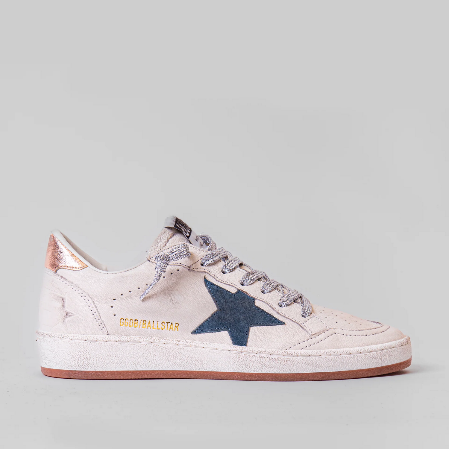 Zapatillas Golden Goose Ballstar Nappa Spur Suede Star Lamn Heel Mujer