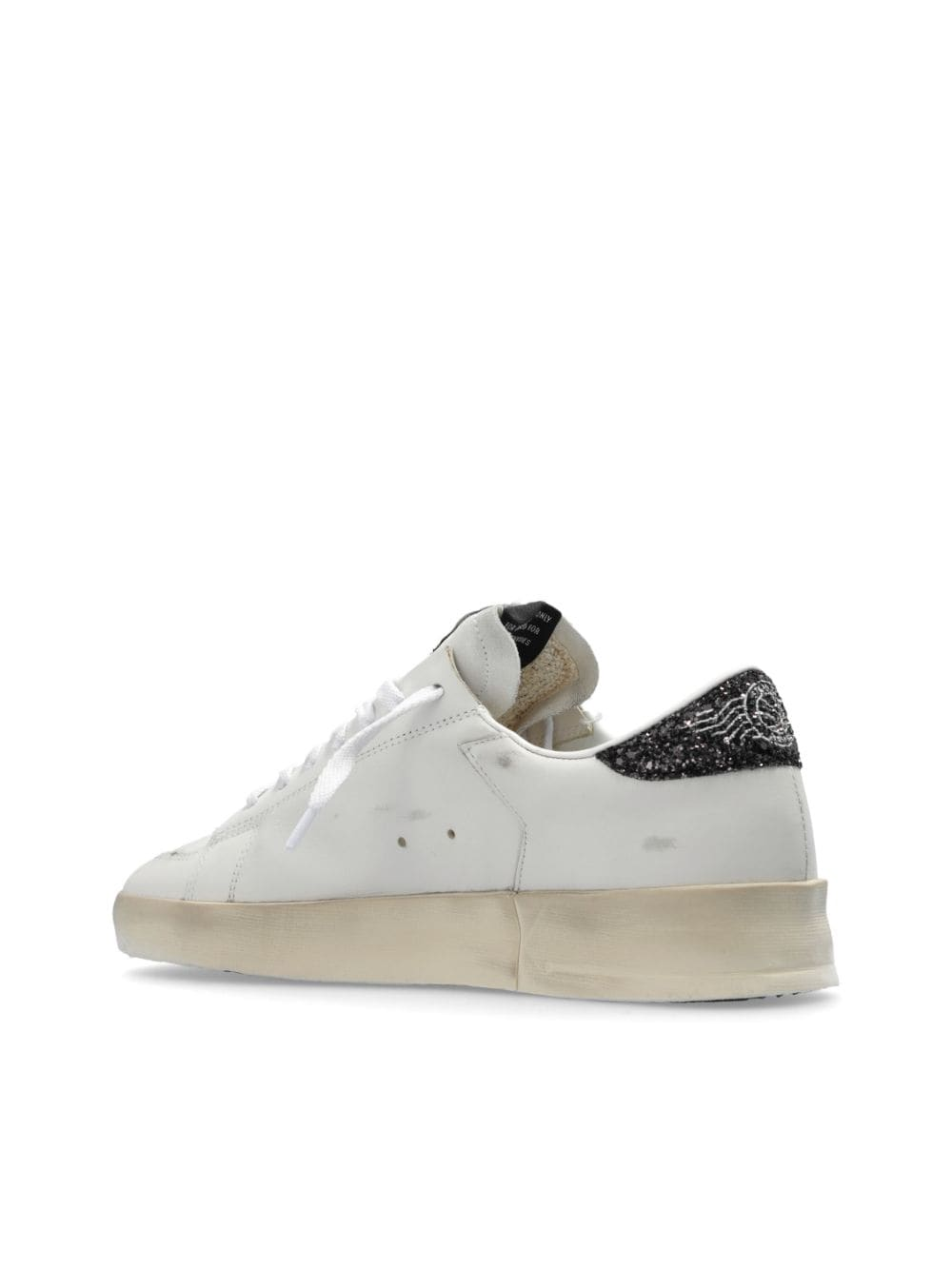 Zapatillas Golden Goose Stardan Leather Suede Laminate Star Glitt Mujer