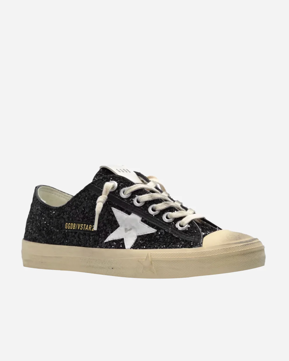 Zapatillas Golden Goose V-Star 2 Rubber Glitter Bio Base Star List Mujer