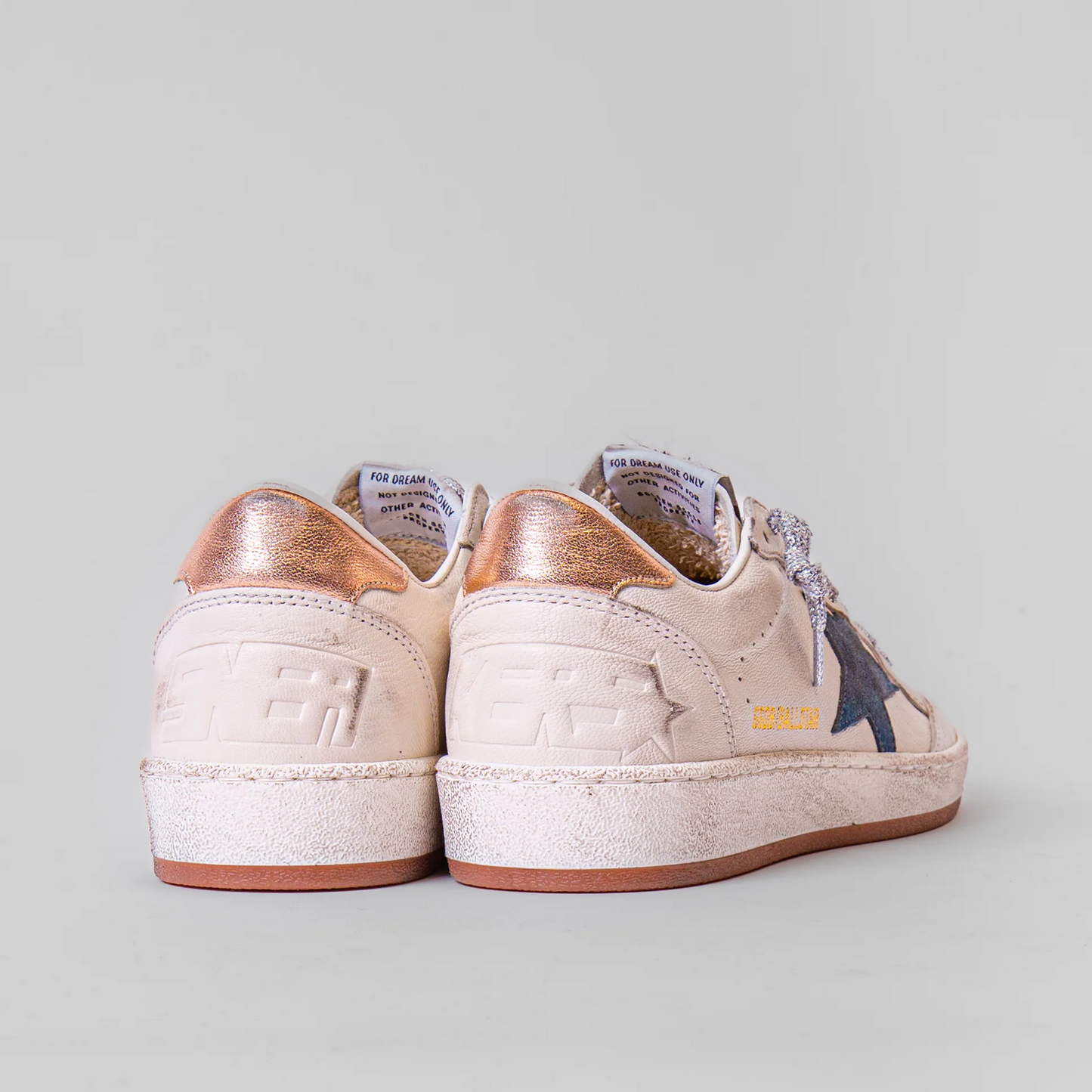 Zapatillas Golden Goose Ballstar Nappa Spur Suede Star Lamn Heel Mujer