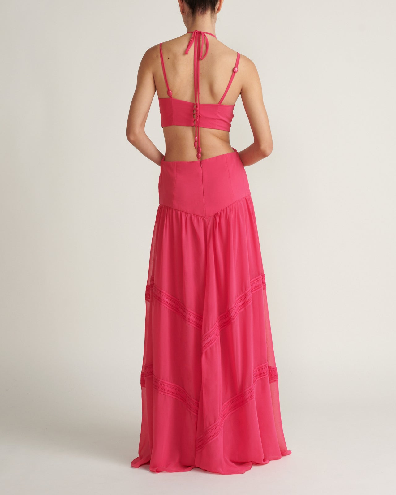 Vestido Maxi Rosado