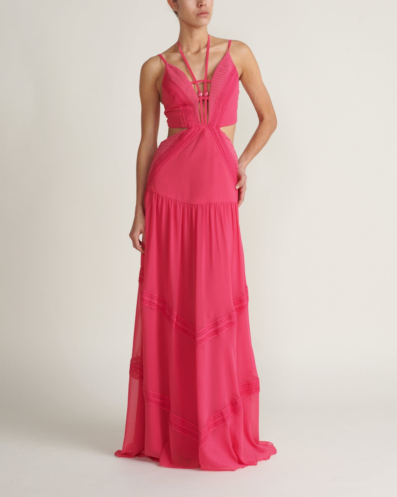 Vestido Maxi Rosado