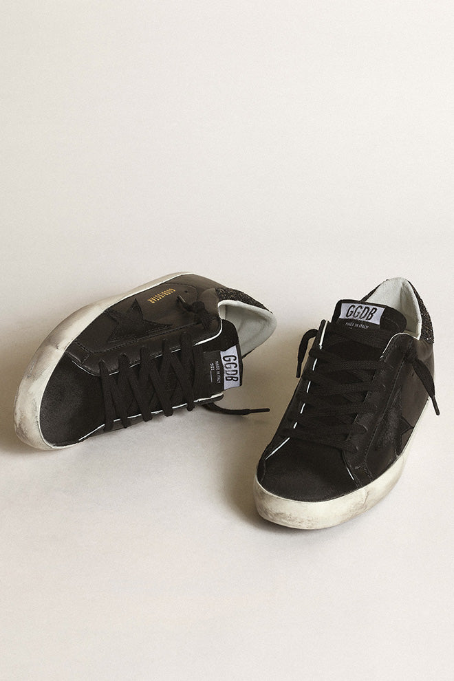 Zapatillas Golden Goose Super-Star Nappa Black Mujer