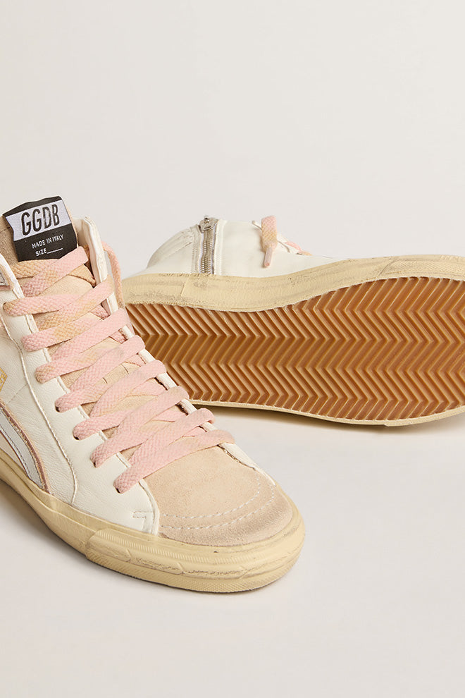 Zapatillas Golden Goose Slide Nappa And Macrame Mujer