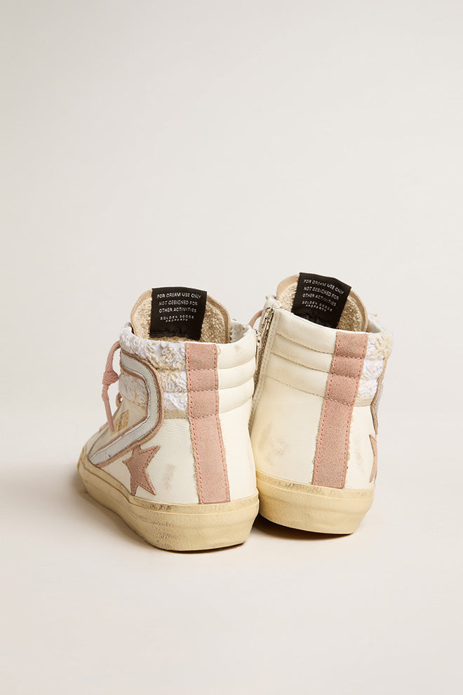 Zapatillas Golden Goose Slide Nappa And Macrame Mujer